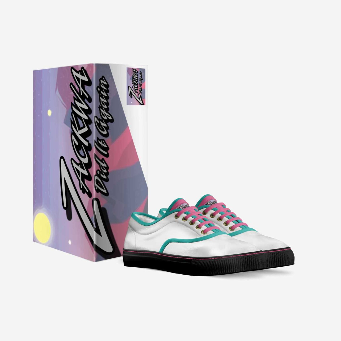 Zackwa Did it Again Custom Shoes